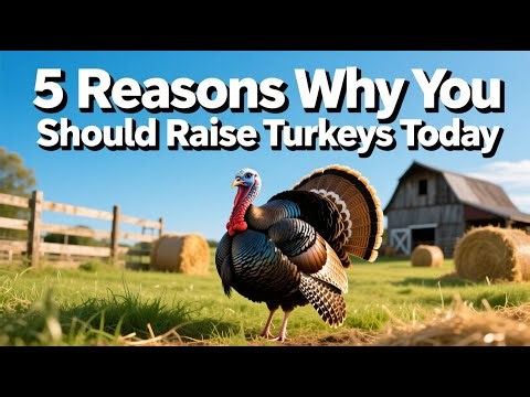 5 Reasons Why You Should Raise Turkeys Today