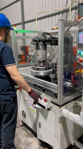 Automated production of generator excitation rotor #generator