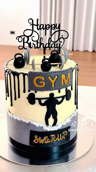 Creative Gym Theme Cake Ideas for Fitness Lovers