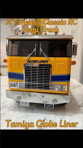 A timeless classic: Tamiya Globe liner semi truck