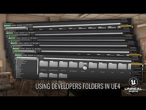 UE4 Using Developers Folders