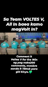 All In para magVolt In! VOLTES V for the Win! 💚 #LoloCong #BestForAklan | Florencio "Joeben" Tumbocon Miraflores