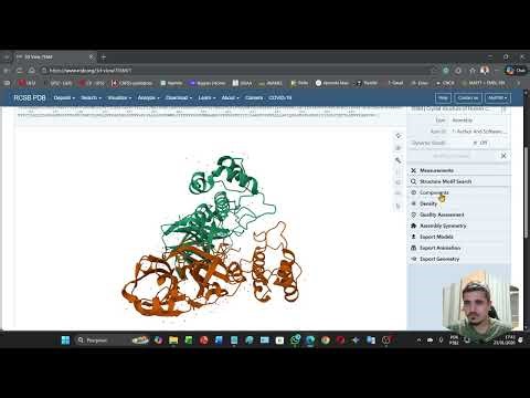 Gaussian surface visualization on Protein Data Bank Site