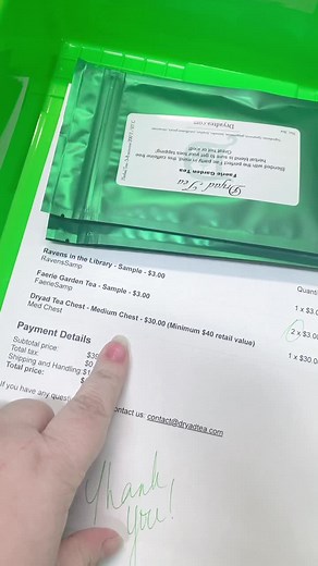 Make a Tea Chest with me. I love making these! No two are the same 🥰 #orderpacking #packingorders #GEICOGiveHappy #teatiktok