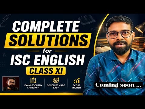 isc class xi english solution | isc 11th english language | isc 11th english literature| crazucation