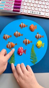 seashell fish craft #seashellcraft #fishcraft #diycrafts #oceanart #handmadecraft #naturecraft #creativeart #seashellart #kidscrafts #recycledart | paper craft