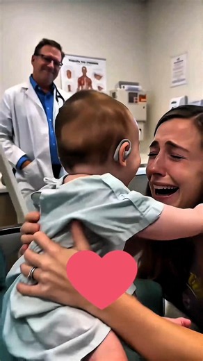 A Beautiful 🥹☺️ Moment: Baby Hears His Mom's Voice for the First Time! #babyg