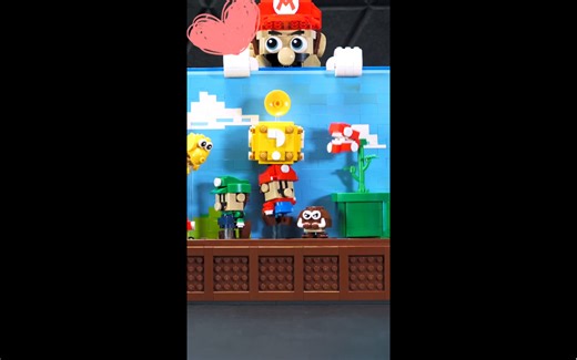 「分享囍歡」乐高MOC 马里奥