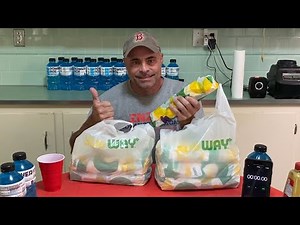 12 Foot Subway Sandwich Challenge
