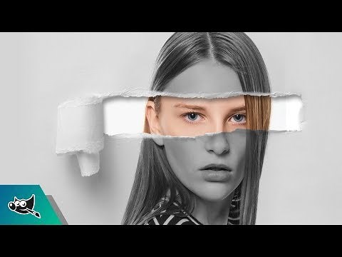GIMP Tutorial: Page Tear Effect