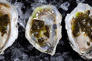 Grilled Oysters with Ramp Butter Recipe