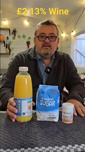 Turn Aldi Orange Juice Into Alcohol! 🍊 (No Equipment Needed)
