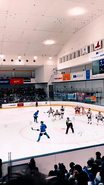 アジアリーグ・アイスホッケー生観戦の興奮