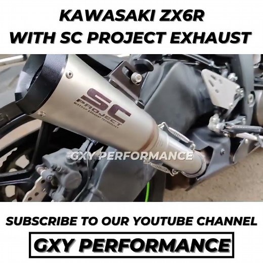 ZX6R 2025 🔥 SC Project Exhaust | The Ultimate Middleweight Roar! | GXY Performance