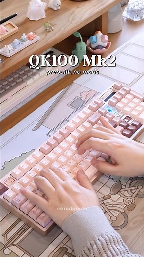 QK100 Mk2 TYPING ASMR✨ - the best prebuilt numpad under $200?