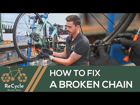 How to Easily Fix a Broken Chain in Minutes! | Quick Link/Chain Pin Easy Bike Repair