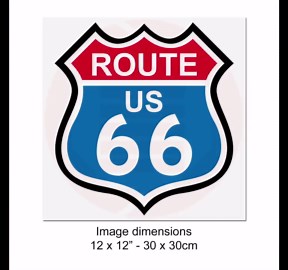 Route 66 SVG Cricut Cut Files Clipart Vector Template Digital Download - Etsy