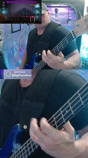 Rocksmith Bass Streak Ends! Midnight Oil Cover #shorts