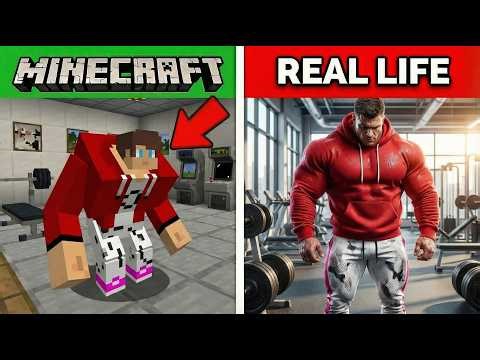 Minecraft ADDON Mobs and Entities VS Real Life - Insane Accuracy!