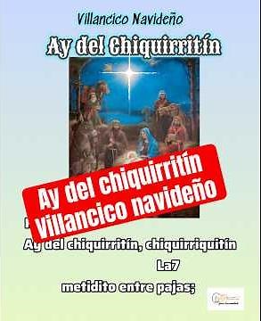 Ay del chiquirritín | Villancico navideño con letra y acordes en PDF