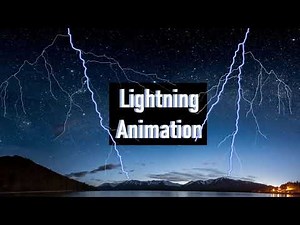 Lightning Animation (with sound) | 5 minutes Power Point Tutorial