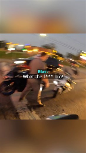 Biker Confronts COP ON POWERTRIP 🚨👮