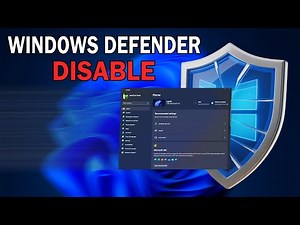 The EASIEST WAY to Turn Off Windows 11 Antivirus in SECONDS