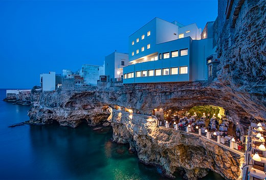 Hotel and sea cave Restaurant in Polignano a Mare | Puglia