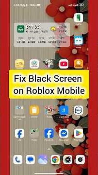 How to fix Roblox black screen problem 2026 | Roblox Game not showing#roblox