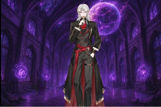 Live2d Vtuber Model Male Avatar | Dark Fantasy Anime Boy | Fully Rigged & VTS Ready - Etsy