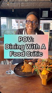When Dining With A Food Critic, You Must Follow All The Food Etiquette | Opeyemi Famakin Food Critic