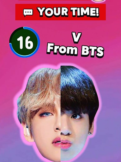 Challenge Yourself: Stop at V from BTS in 60 Seconds