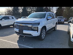 2025 Chevrolet Suburban Premier Walkaround and Review - Best Family SUV?