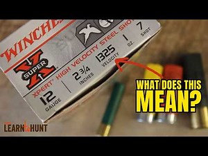 How to read a shotgun shell box? (Understanding Shotgun Shell Metrics)