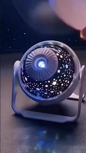 Magical Starry Night: Rotating Star Light Projector 🌌✨