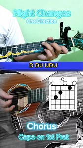 6.2K views · 38 reactions | Night Changes - One Direction |Guitar Chords Tutorial CHORUS #guitar #guitartutorial #acoustic #guitarlessons #guitarist #guitarra #onedirection #NightChanges | Ohwel Guitar Tutorial | Facebook