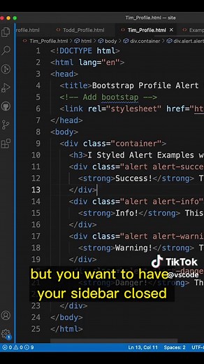 #vscode tabs #productivity #techtok #codelife