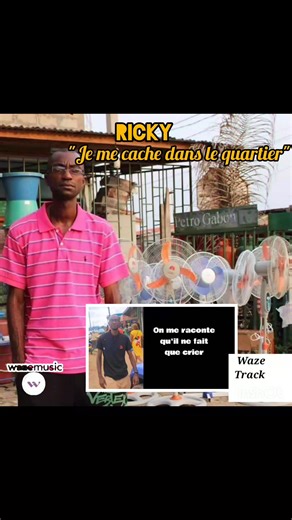 #Waze_Track: "Je me cache dans le quartier", un single assez marrant de RICKY MEDIA qui nous raconte ses déboires dans le quartier !!! | Waze Music