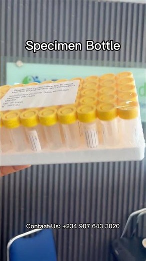 🧪💙 Specimen Bottle – Secure Sample Collection for Accurate Laborator...