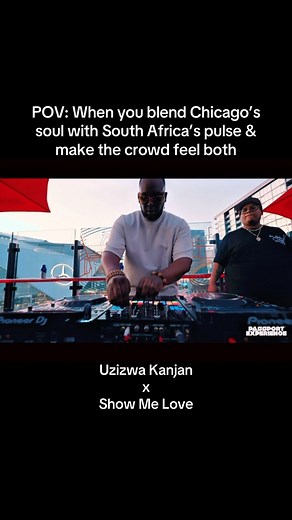 Every time I play for a mixed crowd, I think… how do I build a bridge between the cultures that raised me? This was one of those moments where it all made sense. No borders. Just music. Full mix out soon ⌛️ cc @_jazzworx @thukuthela_szn @mawhoo_ | Fully Focus