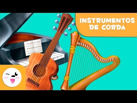 Instrumentos de corda para crianças - Aprender música