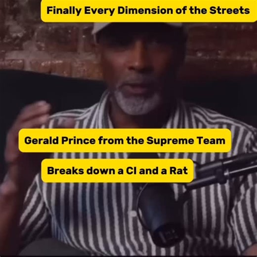 3.4K views · 36 reactions | Notorious ex hitman for the Notorious Queens crew Gerald Prince Miller speaks out after decades in prison about confidential informants and Rats. #fedsmedia #truecrime #supremeteam #prisonlife | OfficialFeds MagazinePage | Facebook