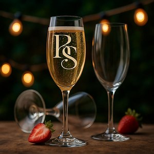 Custom Engraved Wine Glass, Personalized Monogram Gift - Etsy