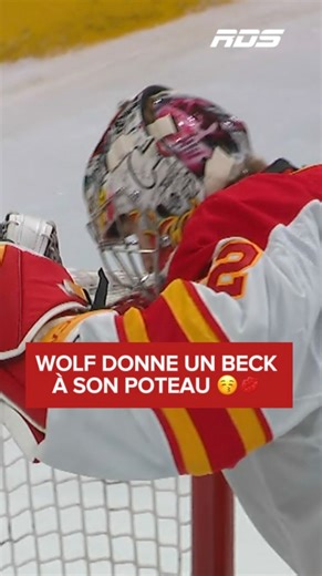 RDS on Instagram: "Owen Beck est passé à ça 🤏 de marquer son 2e but dans le circuit Bettman! 😬 #Flames c. #GoHabsGo sur RDS 📺"