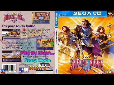 Shining Force CD (1994) (MegaDrive/Genesis) [GamePlay] - [PART:4 SUPER HARD] 😄🐲🎮🇵🇹