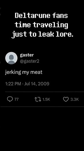 #deltarune Time Travelers 😭