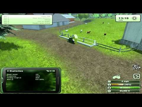 Farming Simulator 2013 - How to farm sheep, tutorial