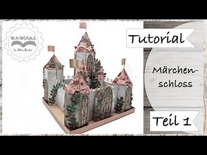 DIY * Castle Fairy Tale Castle * Part 1 * Wedding Gift * Tutorial