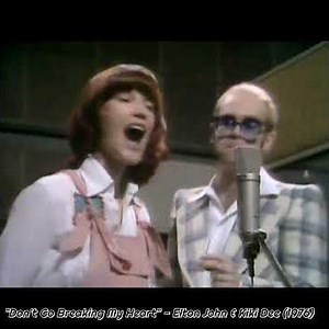 Elton John & Kiki Dee - "Don't Go Breaking My Heart",#fun-music-videos,#70s-memorable-duet-songs