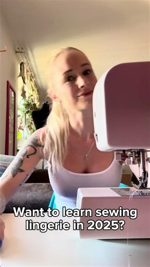 Want to start sewing lingerie this year? 👙🪡 #sewingvision #sewing #diy #handmade #sewingtutorial